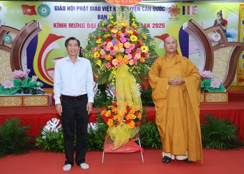Cần Đước: Ban Trị sự GHPGVN huyện trang nghiêm tổ chức Đại lễ Phật đản ( pl 2569 – dl 2025)